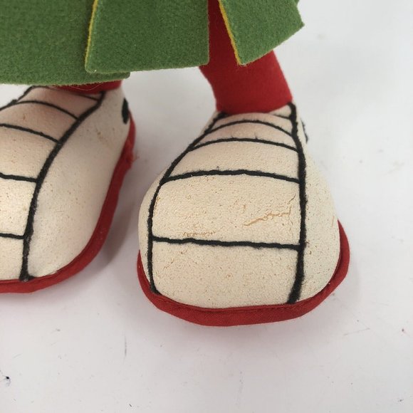 VTG Marvin Martian Plush 14" Looney Tunes Warner Bros 1995 Poseable Stands - Picture 15 of 15